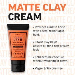 American Crew Matte Clay Cream 150ml