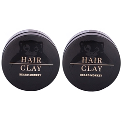 Beard Monkey Hair Clay 100ml x 2