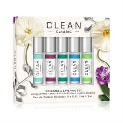 Clean Rollerball Layering Collection 5x5ml