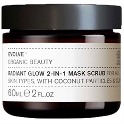 Evolve Radiant Glow 2-in-1 Mask Scrub 60 ml