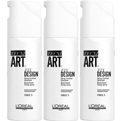 Loreal Tecni Art Fix Design 200 ml x 3