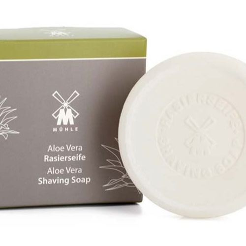 Mühle Barbersæbe med Aloe Vera - refill 65 gr