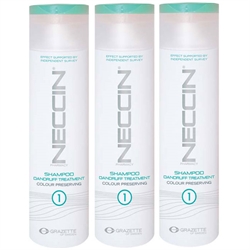 Neccin Shampoo nr 1 Dandruff Treatment - 3 stk