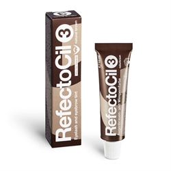 Refectocil nr. 3 Brun - 15gr - Øyenbryns- og vippefarge