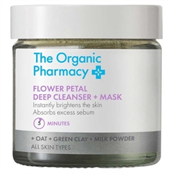 The Organic Pharmacy Flower Petal Deep Cleanser & Mask 60g