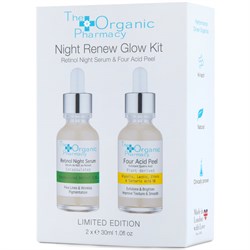 The Organic Pharmacy Night Renew Glow Kit 2x30ml