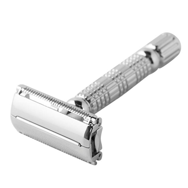 Beard Monkey TwistRazor Silver Barber Scraper