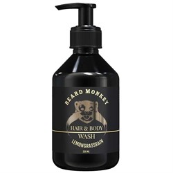 Beard Monkey Hair & Body Wash Lemongrass 250ml